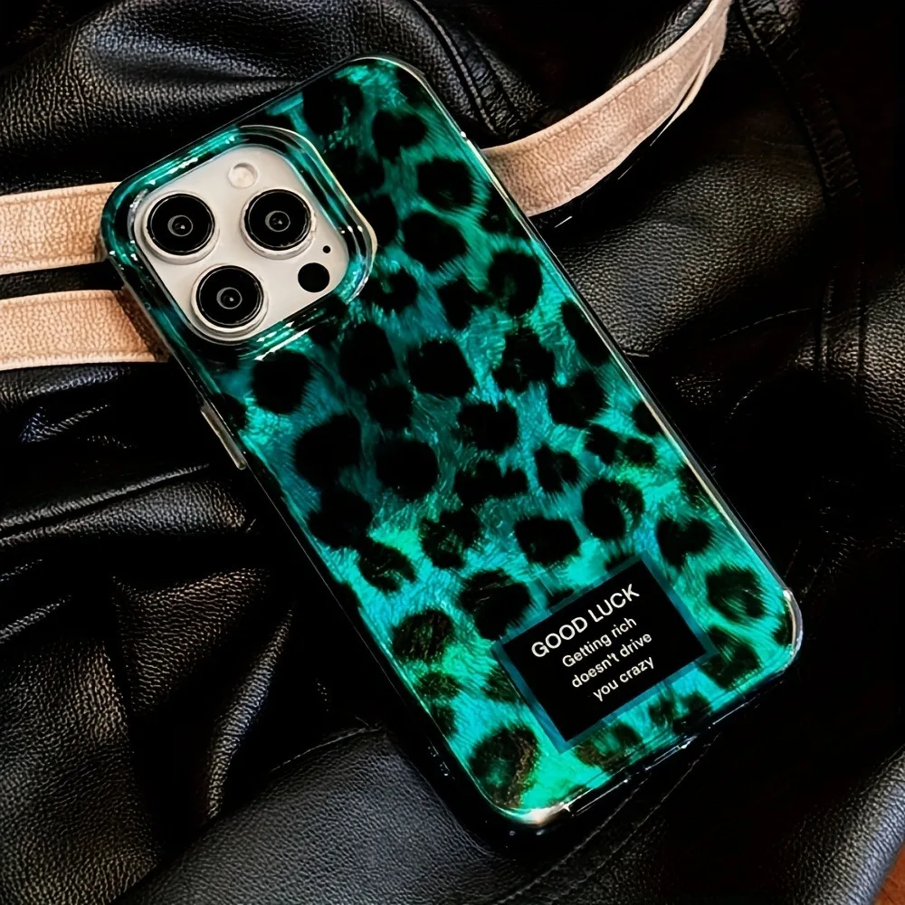 Phone Accessories To Sell - 레트로 레이저 귀여운 레오파드 프린트 아이폰