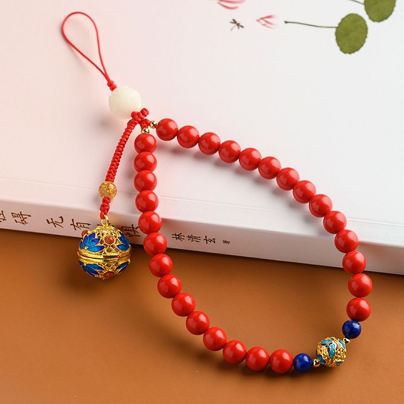 Phone Accessories Ideas - 창의적인 주홍색 짧은 빨간색 행운의 폰