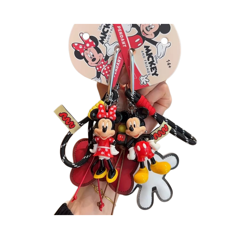 Phone Accessories Ideas - 디즈니 정품 만화 키체인 미니 인형과