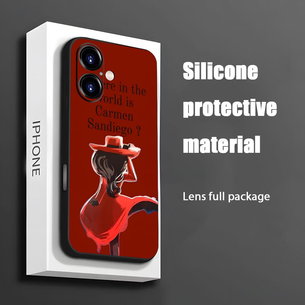 Phone Accessories To Sell - 핫 카르멘 샌디에고 만화 캐릭터 아이폰