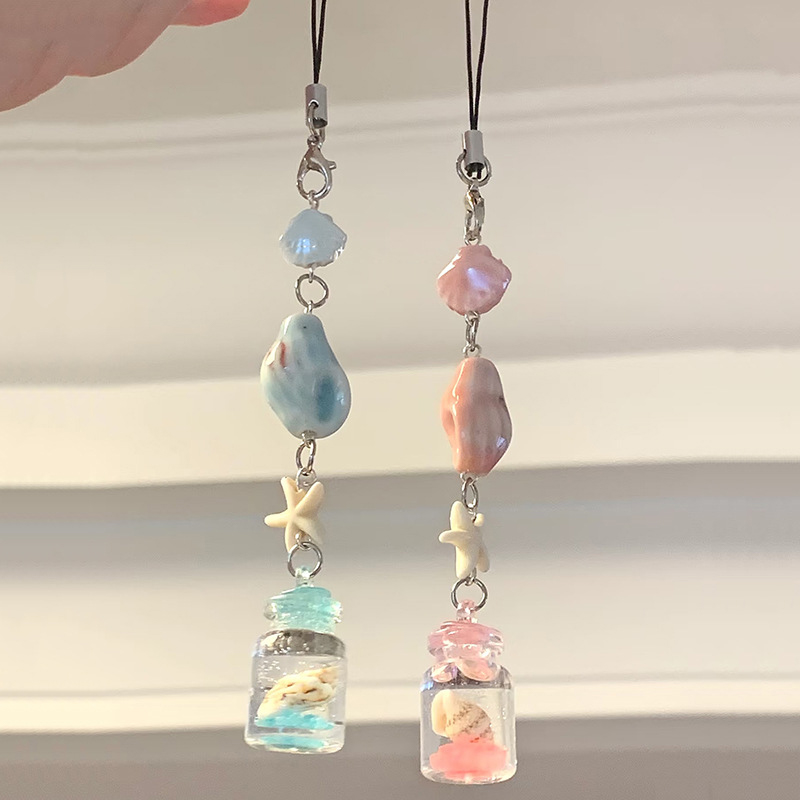 Phone Accessories Ideas - 바람소리 펜던트 키링 귀여운 스타일로 휴대폰