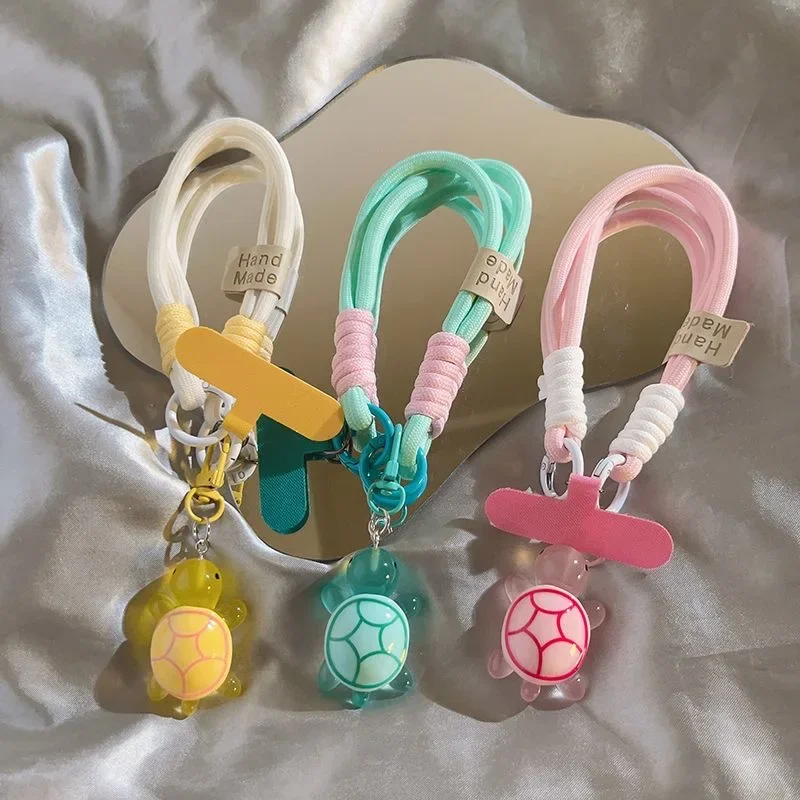 Phone Ring Holder - 유니버설 브레이드 휴대폰 끈 스트랩 만화