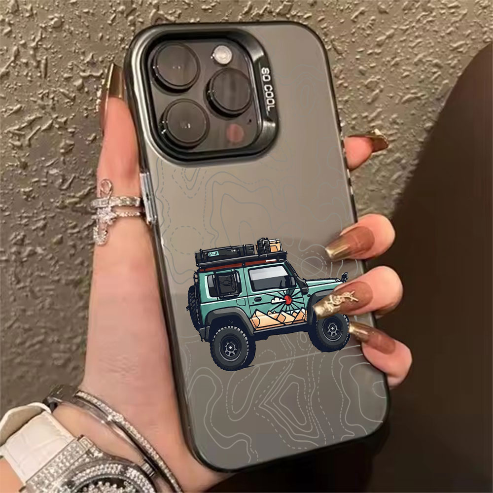 Phone Accessories To Sell - 심플 자동차 패턴 폰 케이스 아이폰