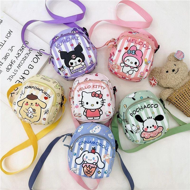 Phone Accessories For Teens - 귀여운 만화 크로스백 카와이 고양이 디자인