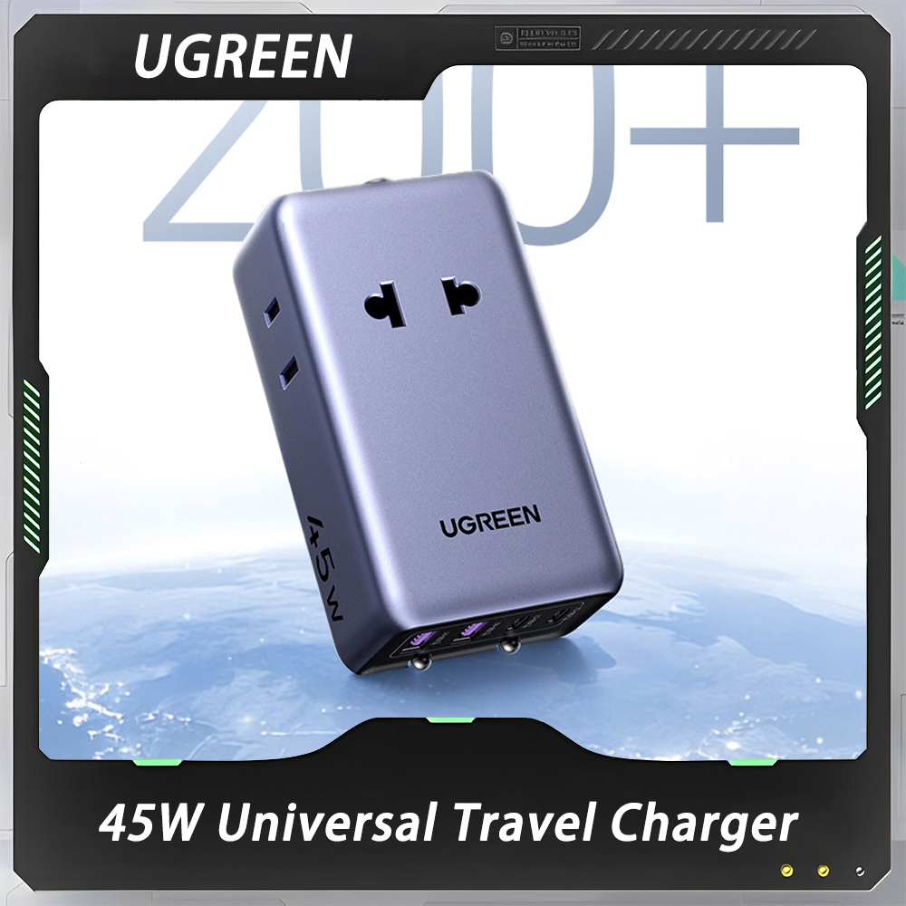 Phone Accessories Uk - 유그린 45W 어댑터 플러그 어댑터 GaN