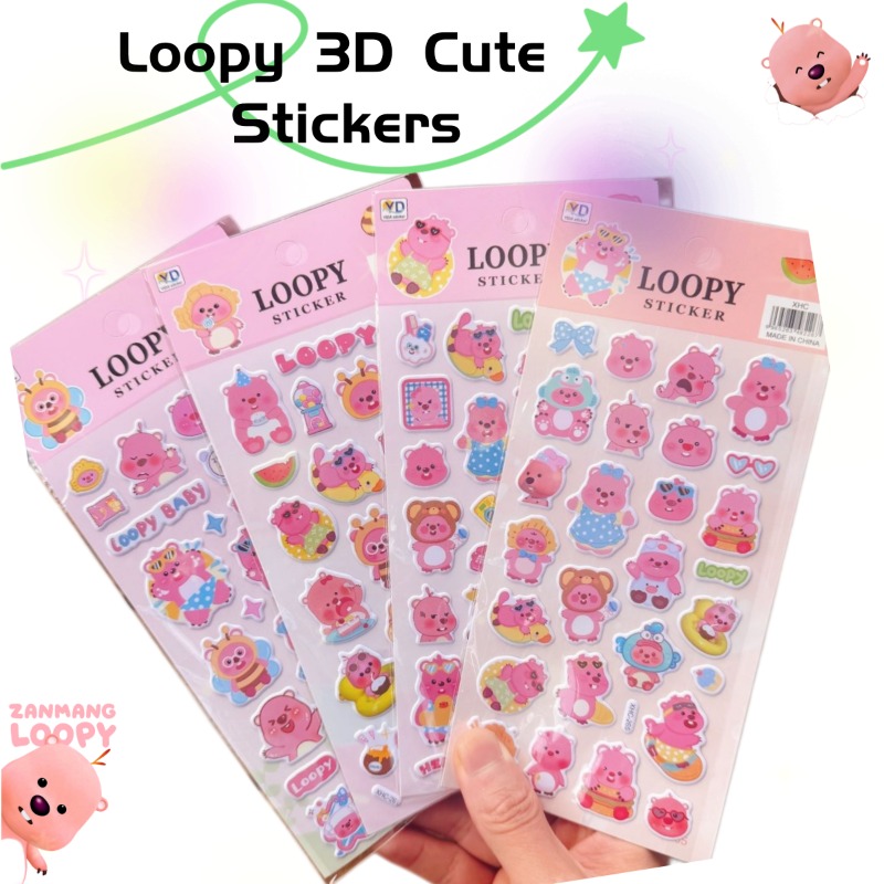 Phone Accessories Quotes - 새로운 포로로 애니메이션 귀여운 루피 3D