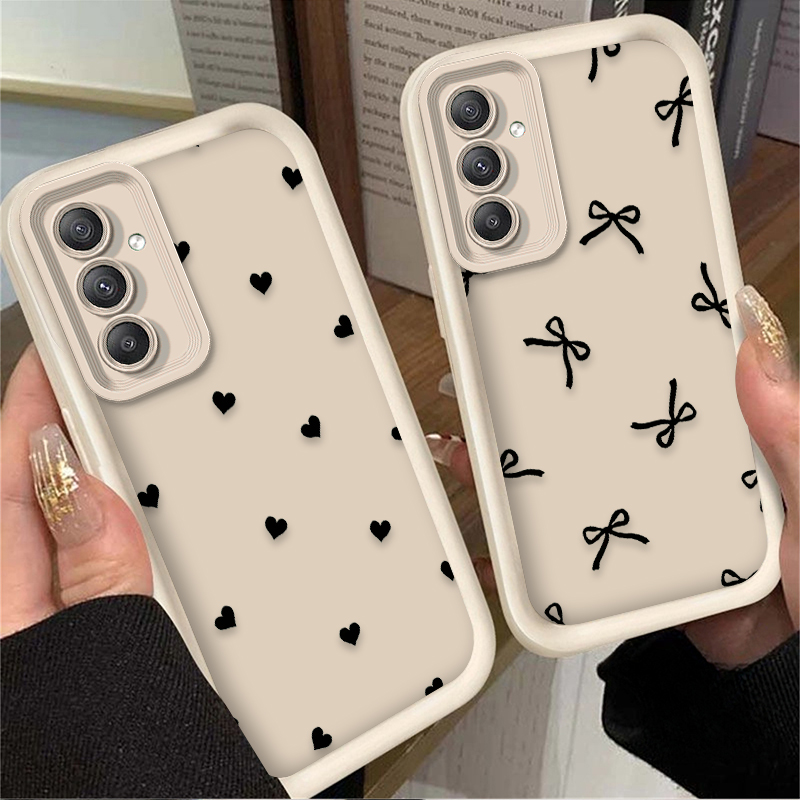 블랙 러브 하트 보우노트 케이스 (삼성 갤럭시 A20  - Samsung Accessories Phone 리뷰 및 가격