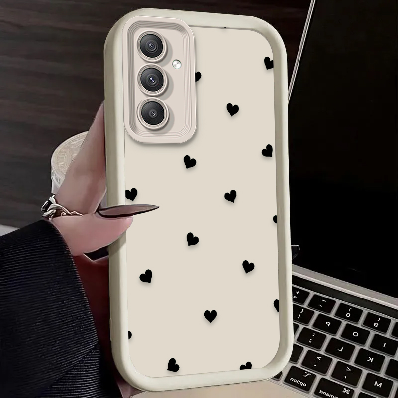 블랙 러브 하트 보우노트 케이스 (삼성 갤럭시 A20  - Samsung Accessories Phone 리뷰 및 가격
