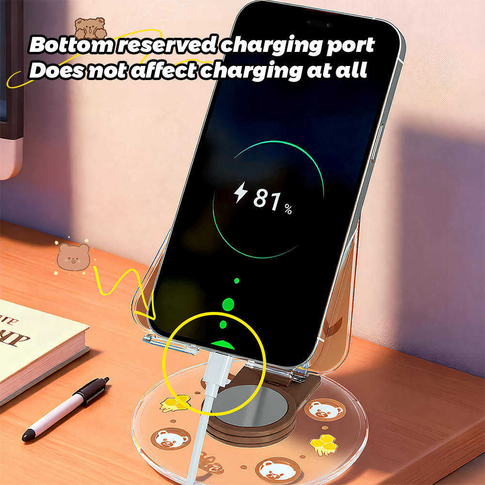 귀여운 동물 모양 휴대폰 거치대 360도 회전 가능 접 - Phone Accessories For Teens 리뷰 및 가격