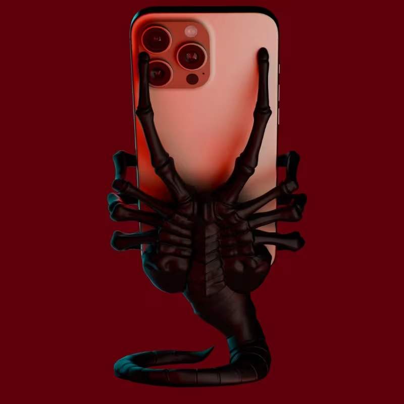 창의적인 외계인 페이스허거 폰 스탠드, 외계인 액션 피 - Phone Accessories Toys 리뷰 및 가격