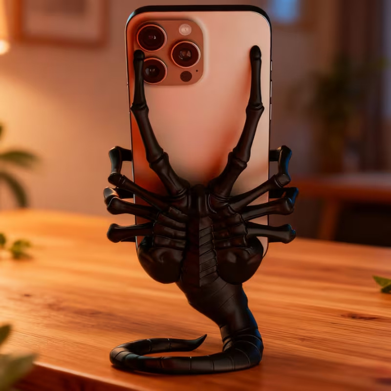 창의적인 외계인 페이스허거 폰 스탠드, 외계인 액션 피 - Phone Accessories Toys 리뷰 및 가격