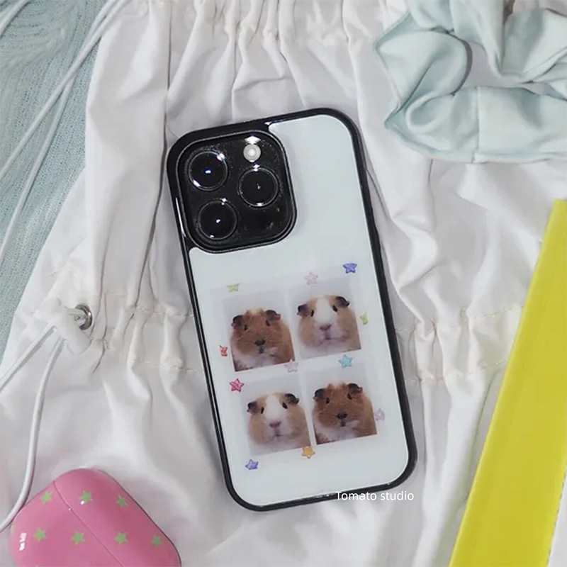 한국산 기니피그 머리 스티커 폰 케이스 아이폰 17 에 - Phone Accessories Quotes 리뷰 및 가격