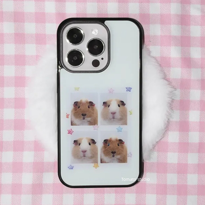 한국산 기니피그 머리 스티커 폰 케이스 아이폰 17 에 - Phone Accessories Quotes 리뷰 및 가격