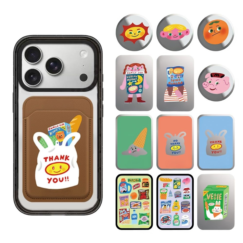 카툰 마켓 마그네틱 폰 그립 폰 스탠드 아이폰 홀더 마 - Phone Accessories Market 리뷰 및 가격
