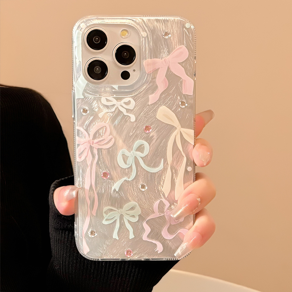 컬러풀한 리본 다이아몬드 스티커 아이폰 17 에어 16 - Phone Accessories Quotes 리뷰 및 가격