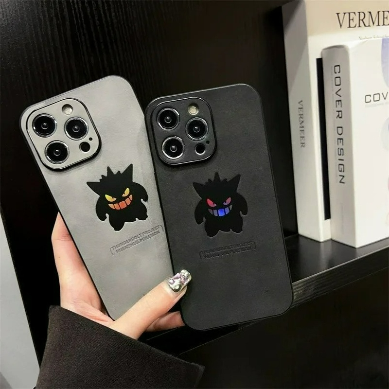 카툰 애니메이션 겐가 가죽 질감 레이저 폰 케이스 아이 - Phone Accessories To Sell 리뷰 및 가격