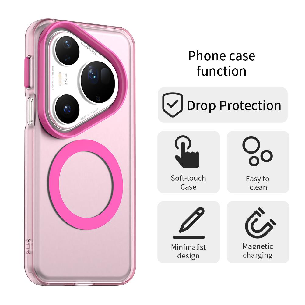 Magsafe 무선 충전용 캔디 컬러 전화 케이스 Hu - Huawei Pura 70 리뷰 및 가격