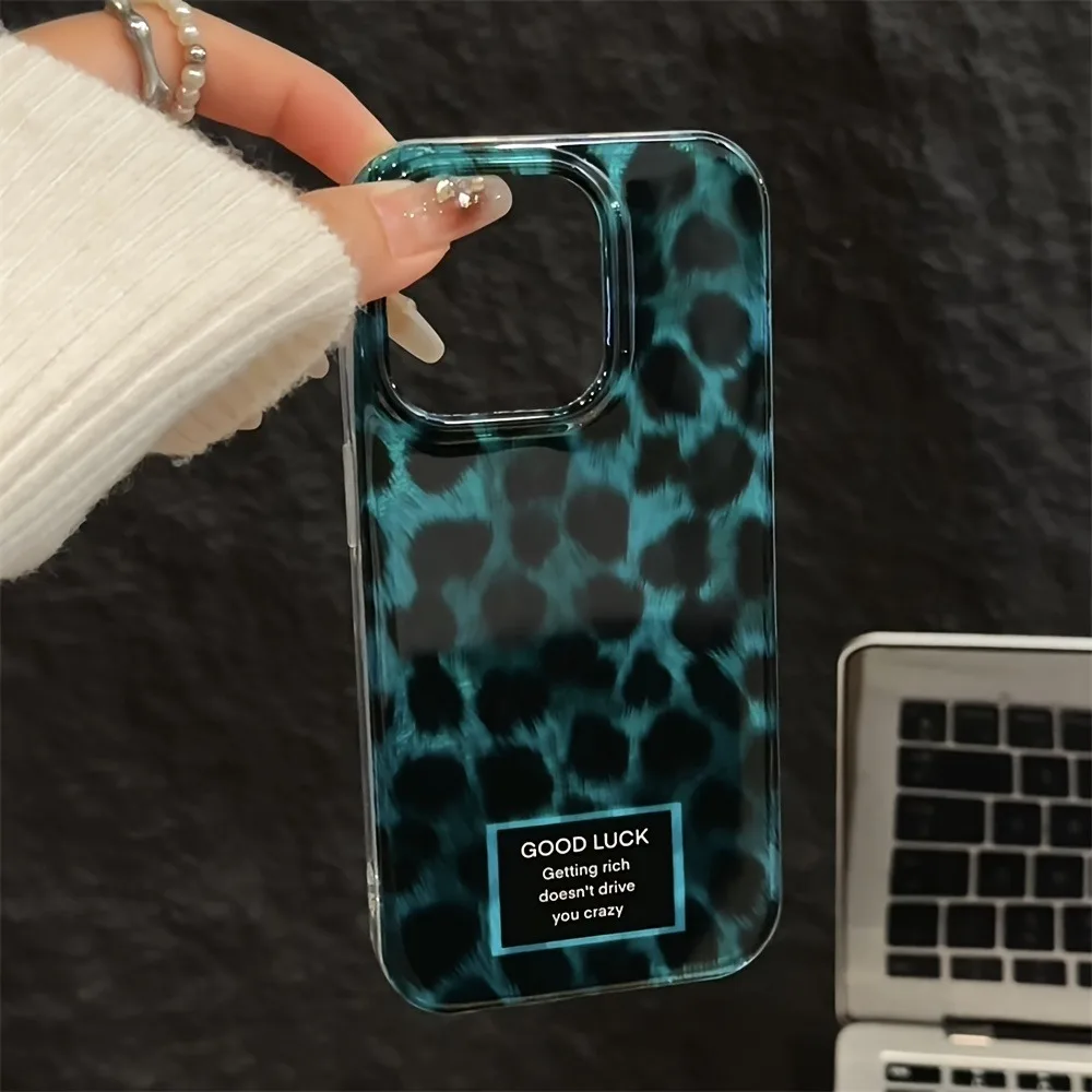 레트로 레이저 귀여운 레오파드 프린트 아이폰 케이스 ( - Phone Accessories To Sell 리뷰 및 가격