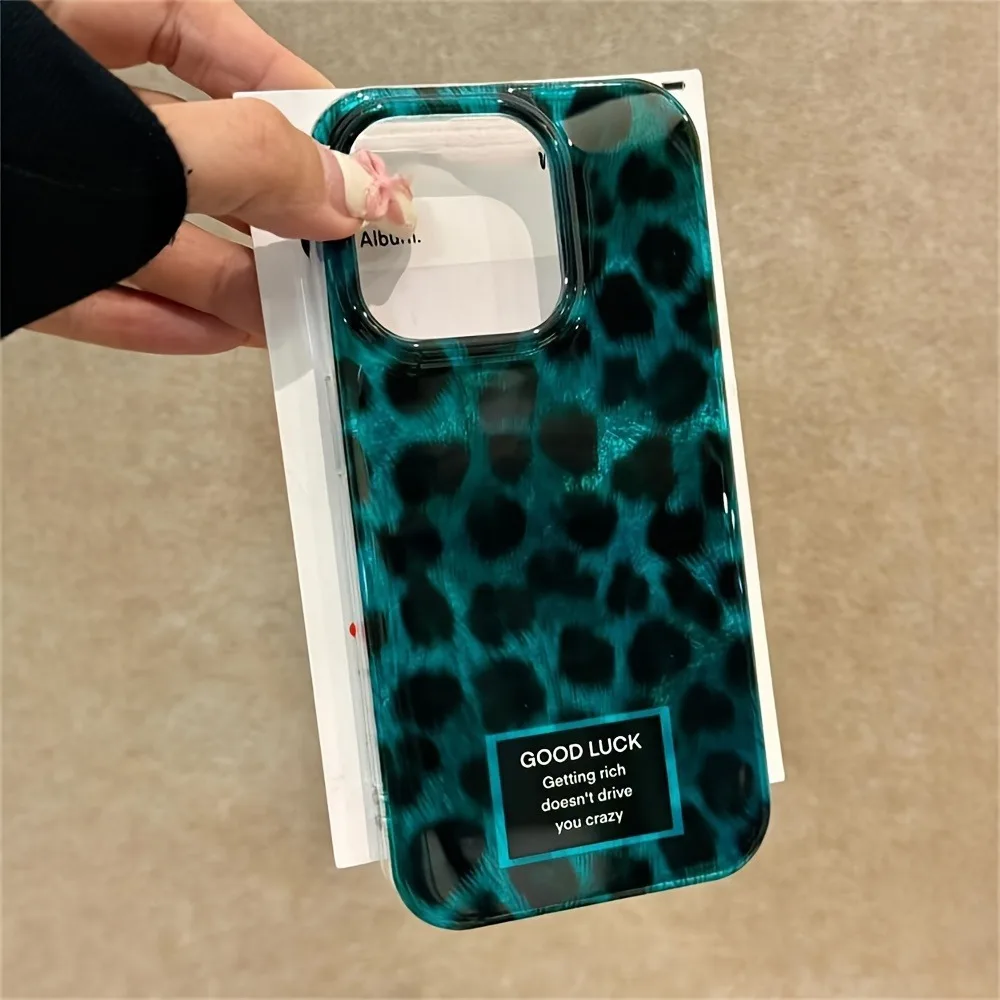 레트로 레이저 귀여운 레오파드 프린트 아이폰 케이스 ( - Phone Accessories To Sell 리뷰 및 가격