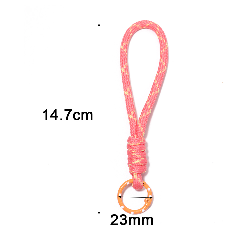 5개/세트 다채로운 색상의 땋은 키체인 휴대폰 끈 분실 - Phone Accessories For Your Car 리뷰 및 가격