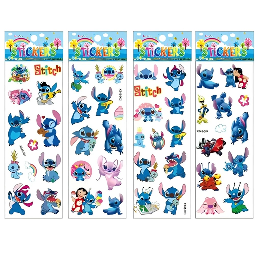 48 시트 귀여운 디즈니 릴로 스티치 스티커 핸드 아카 - Phone Accessories Toys 리뷰 및 가격