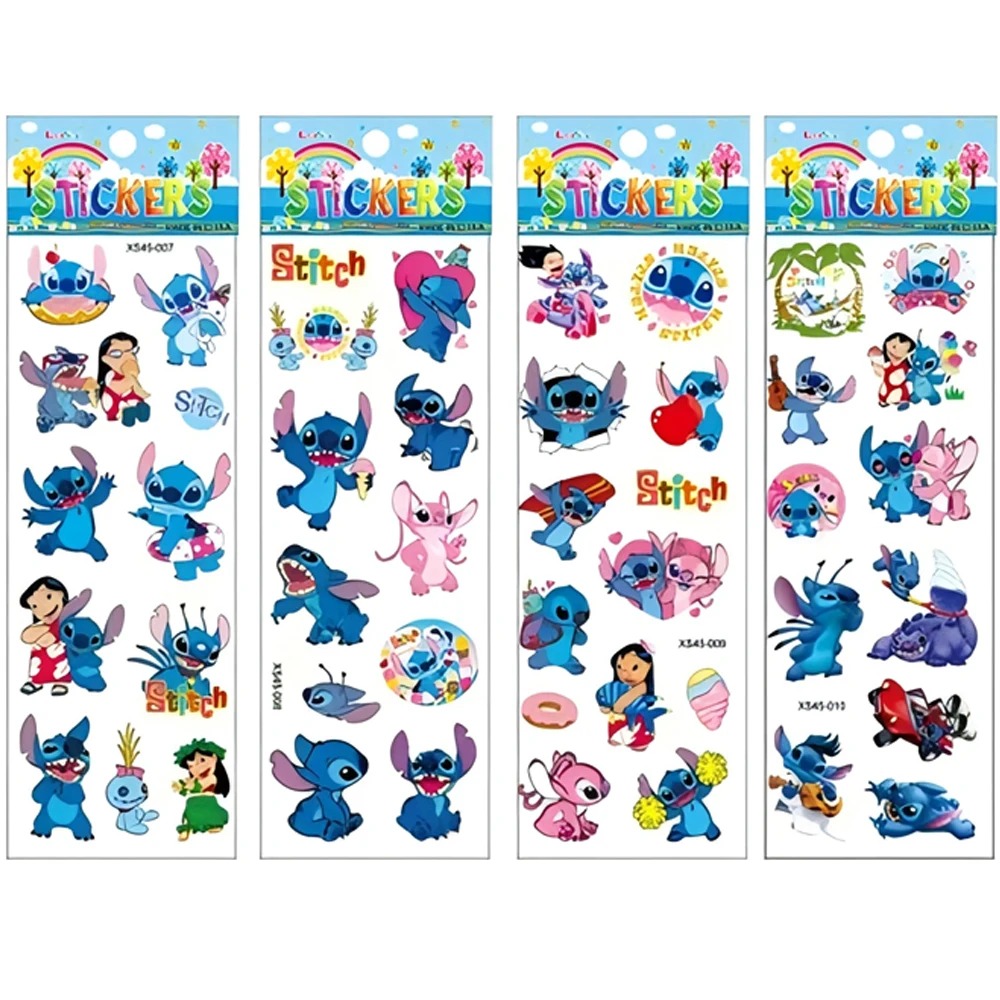 48 시트 귀여운 디즈니 릴로 스티치 스티커 핸드 아카 - Phone Accessories Toys 리뷰 및 가격