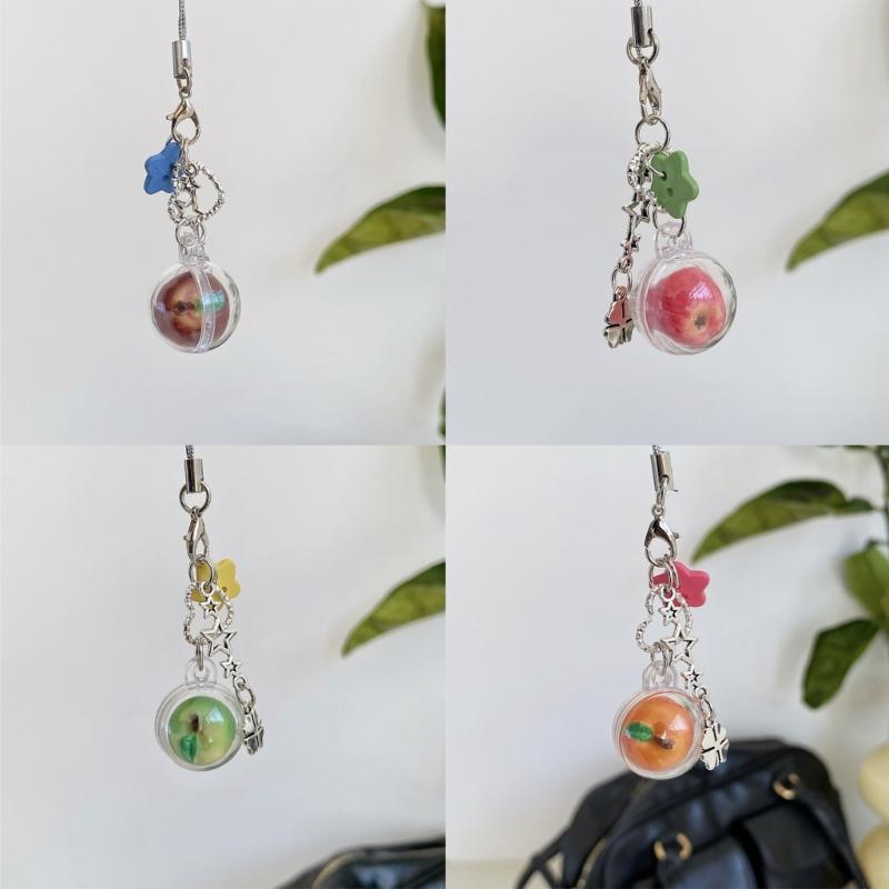 91AF 쾌활한 작은 과일 전화 액세서리 합금 키 체인 - Phone Accessories For Teens 리뷰 및 가격