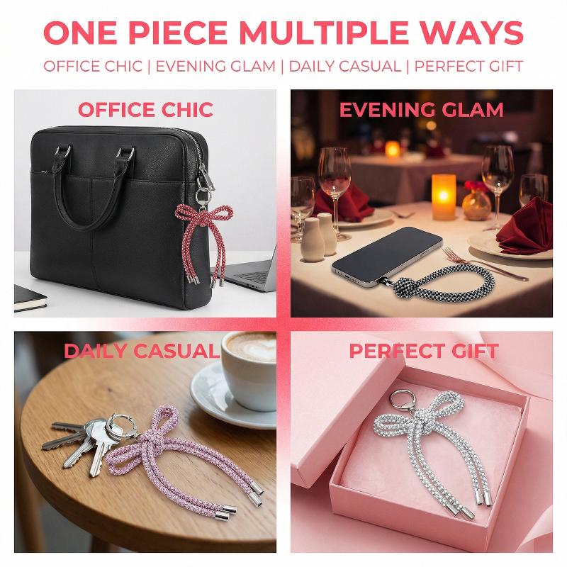 크리스탈 나비 매듭 펜던트, 휴대폰/핸드메이드 가방 장 - Phone Accessories Ideas 리뷰 및 가격