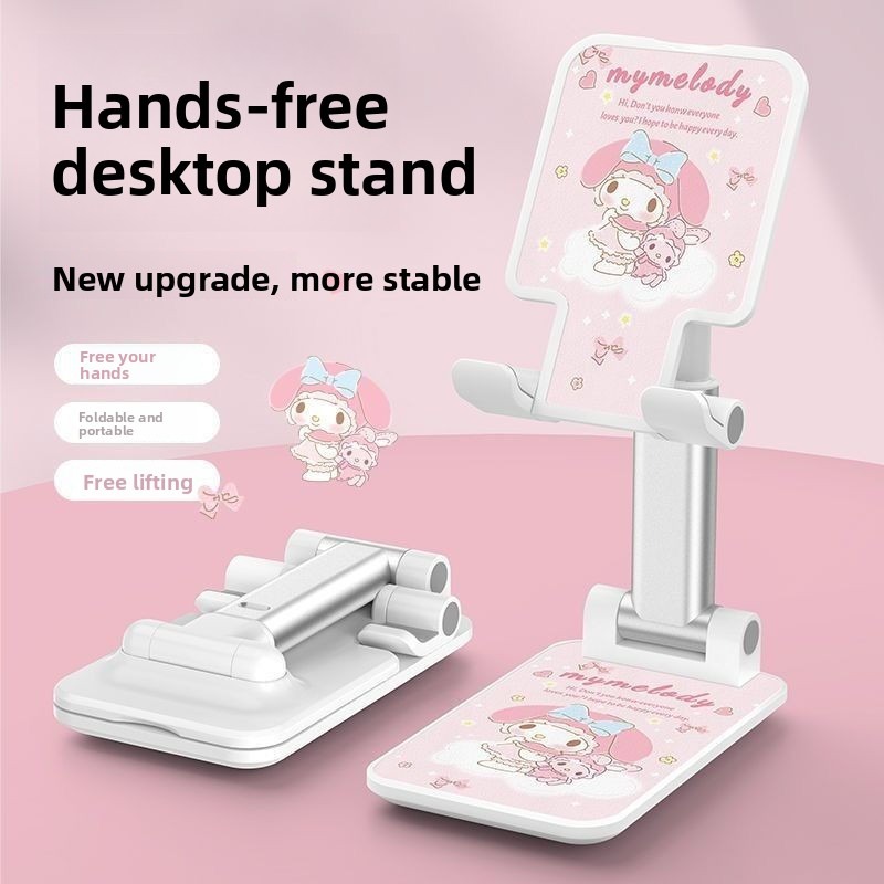 패션 시나모롤 패턴 폰 홀더 귀여운 만화 프린트 접이식 - Phone Accessories For Teens 리뷰 및 가격