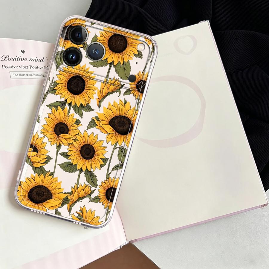 귀여운 해바라기 패턴 케이스 (애플 아이폰 17 프로  - Phone Accessories To Sell 리뷰 및 가격