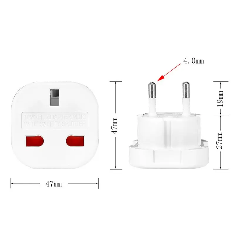 영국-유럽 전기 여행용 어댑터 EU 플러그 어댑터 소켓 - Phone Accessories Uk 리뷰 및 가격