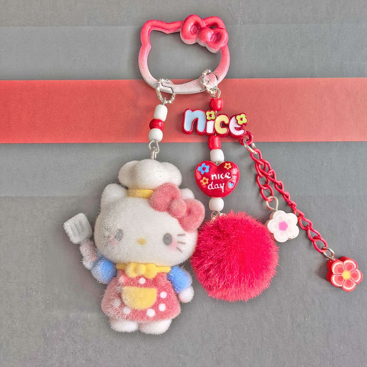 새로운 플러시 헬로키티 MIU 시리즈 도파민 폰 펜던트 - Phone Accessories Toys 리뷰 및 가격