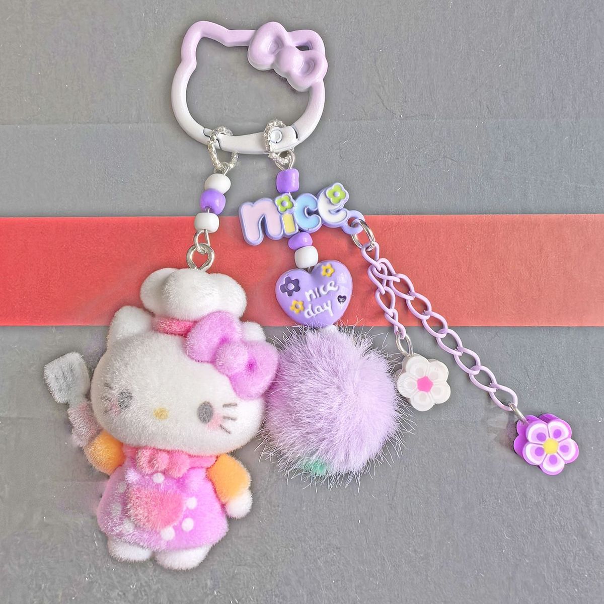 새로운 플러시 헬로키티 MIU 시리즈 도파민 폰 펜던트 - Phone Accessories Toys 리뷰 및 가격