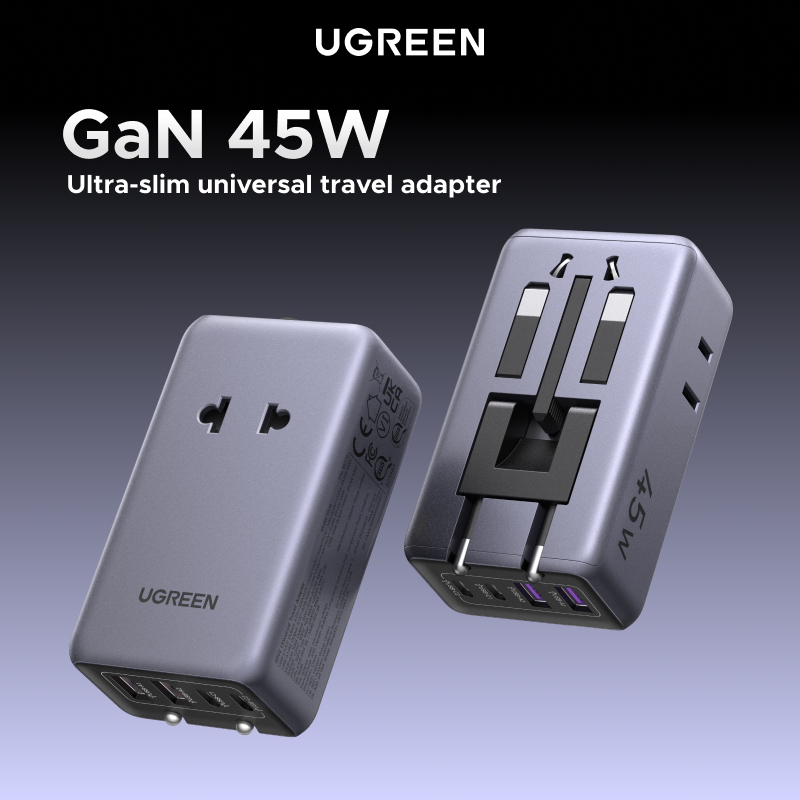 유그린 플러그 어댑터 GaN 45W 범용 여행용 충전  - Phone Accessories Uk 리뷰 및 가격