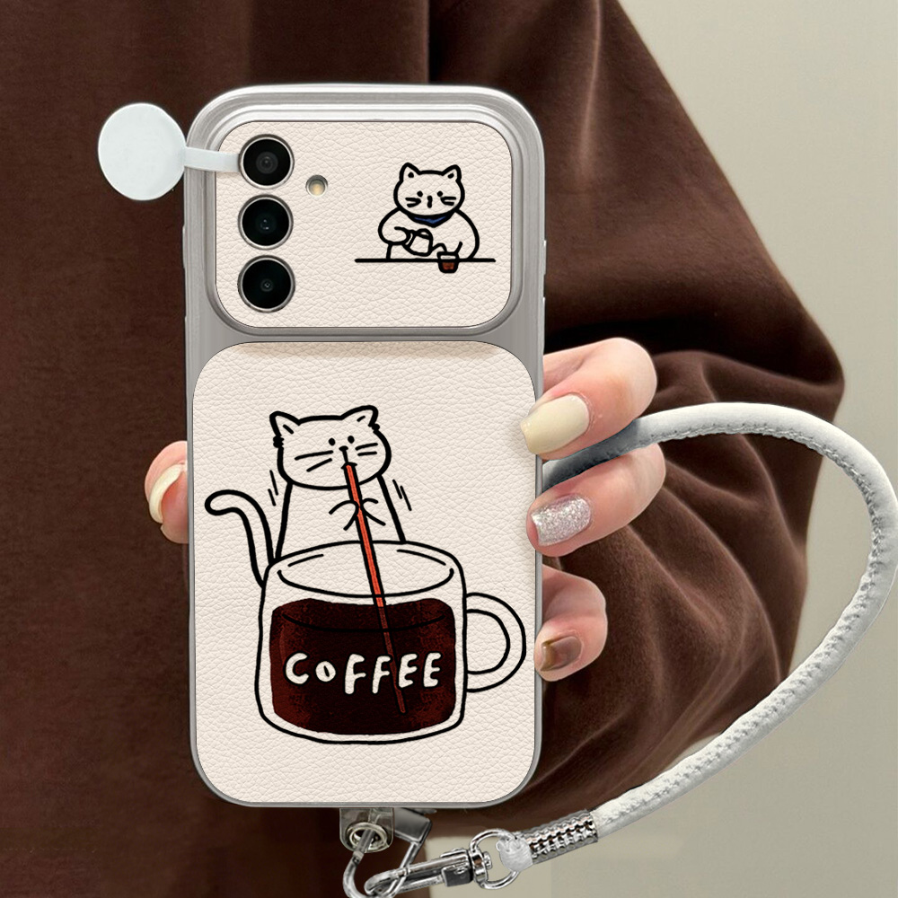 커피 귀여운 고양이 폰 케이스 삼성 S26 S25 S2 - Samsung Accessories Phone 리뷰 및 가격