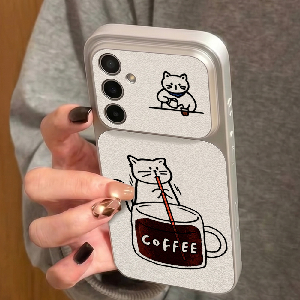 커피 귀여운 고양이 폰 케이스 삼성 S26 S25 S2 - Samsung Accessories Phone 리뷰 및 가격