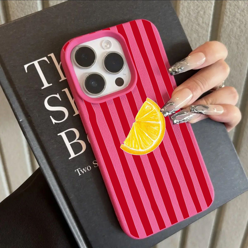 패션 레몬 패턴 TPU 실리콘 폰 케이스 아이폰 17  - Phone Accessories To Sell 리뷰 및 가격