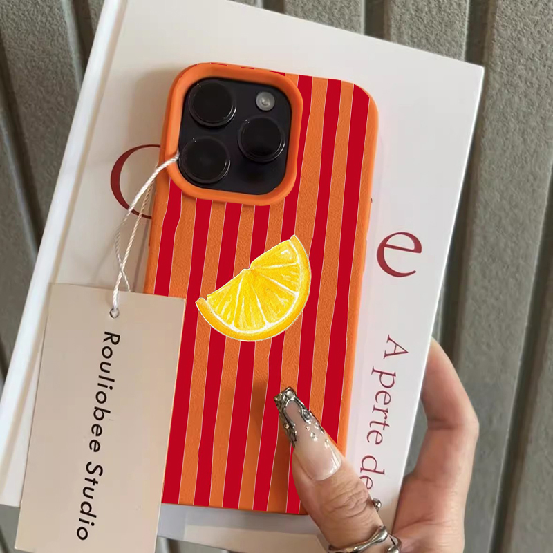패션 레몬 패턴 TPU 실리콘 폰 케이스 아이폰 17  - Phone Accessories To Sell 리뷰 및 가격