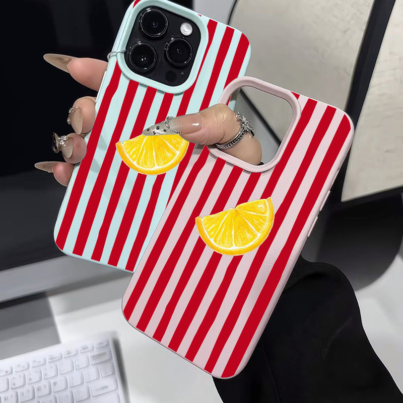 패션 레몬 패턴 TPU 실리콘 폰 케이스 아이폰 17  - Phone Accessories To Sell 리뷰 및 가격