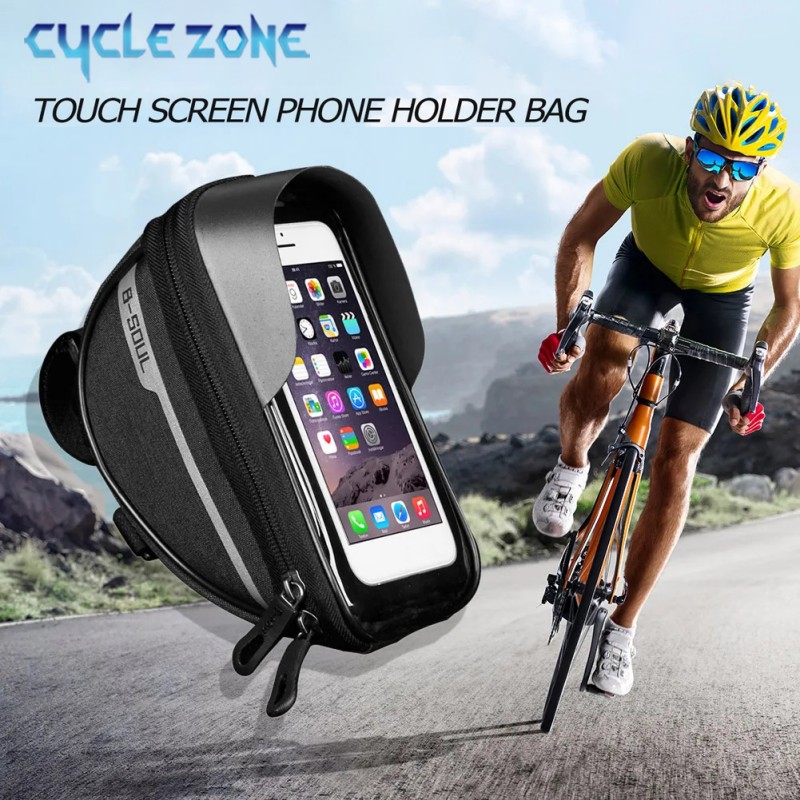 산악 자전거 가방 터치 스크린 사이클링 핸들 바 전화  - Phone Zone Accessories & Repair Lake Charles La 리뷰 및 가격