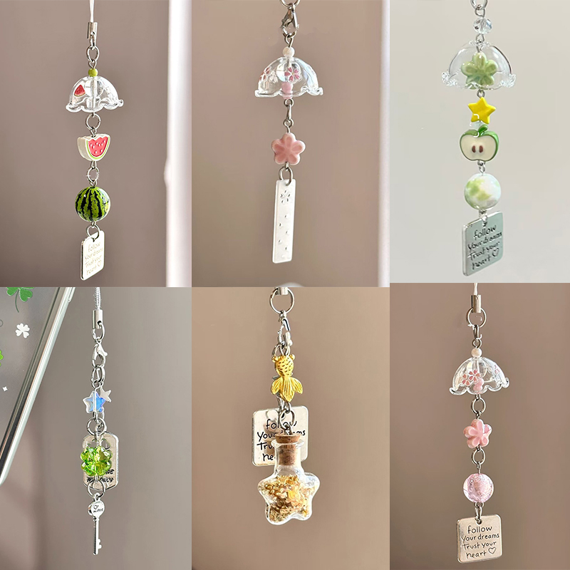 바람소리 펜던트 키링 귀여운 스타일로 휴대폰 끈 및 가 - Phone Accessories Ideas 리뷰 및 가격
