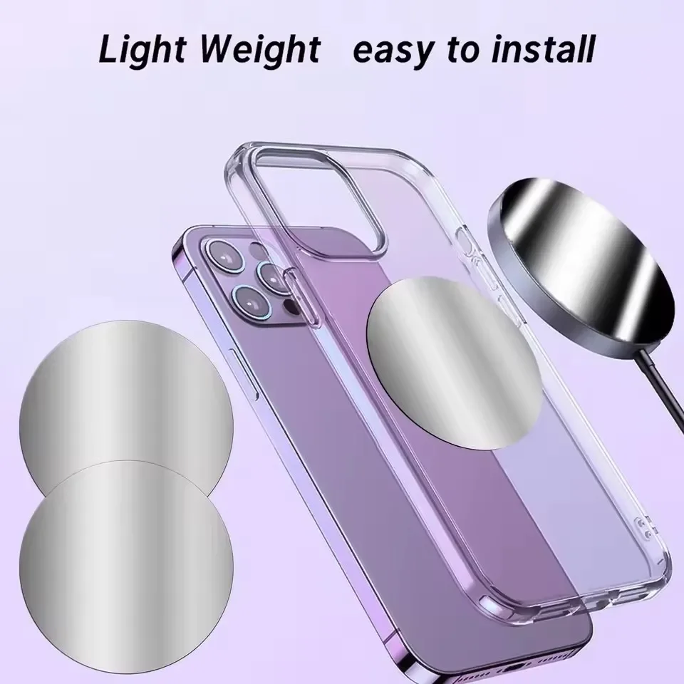 1-5PCS 8CM 휴대 전화 태블릿 용 자기 금속 플 - Phone Accessories Quotes 리뷰 및 가격