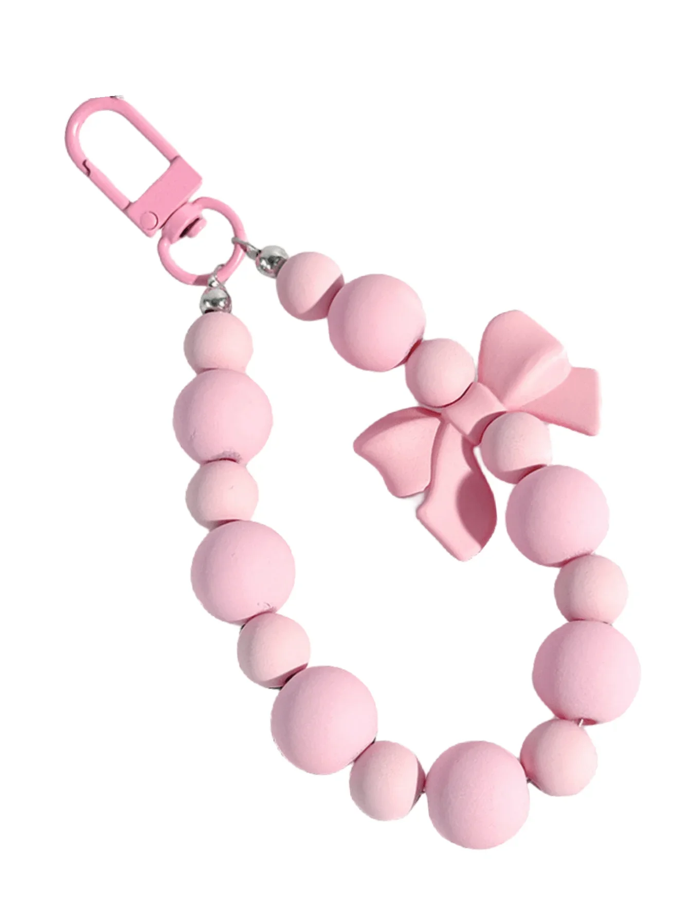 핑크 펄 보우 키체인 휴대폰 체인 이어폰 케이스 분실  - Phone Accessories For Teens 리뷰 및 가격