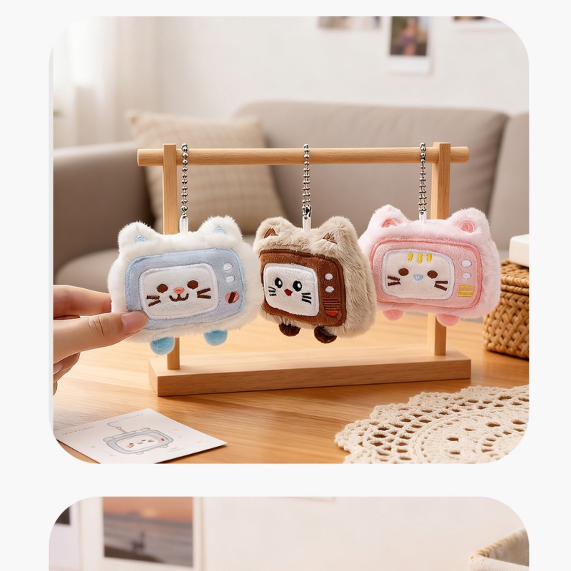 귀여운 만화 캐릭터 고양이 인형 키체인 휴대폰 액세서리 - Phone Accessories Ideas 리뷰 및 가격