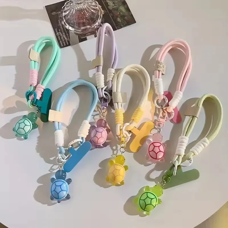 유니버설 브레이드 휴대폰 끈 스트랩 만화 거북이 모양  - Phone Ring Holder 리뷰 및 가격