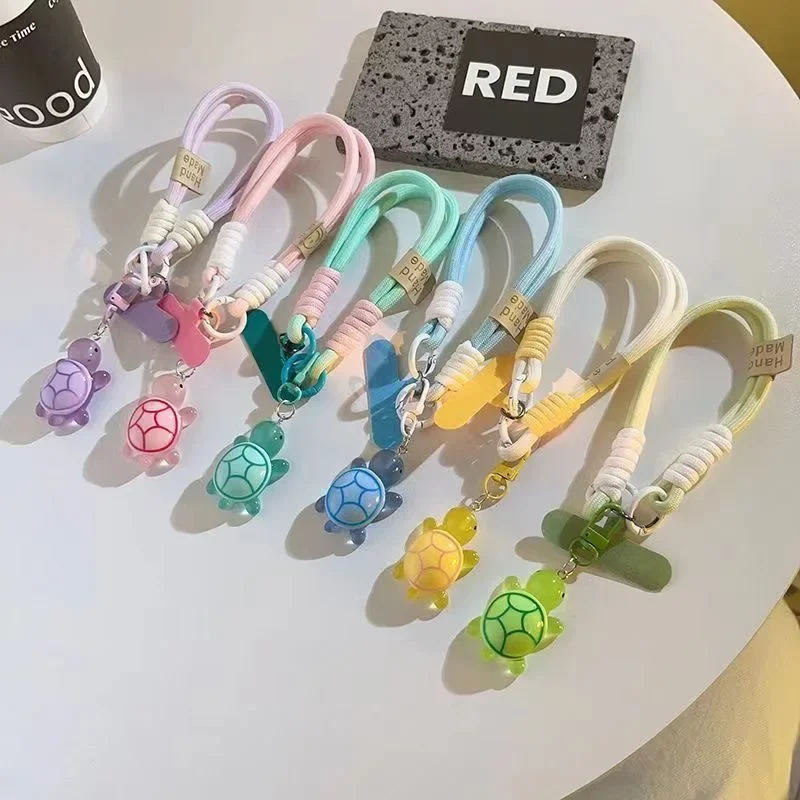 유니버설 브레이드 휴대폰 끈 스트랩 만화 거북이 모양  - Phone Ring Holder 리뷰 및 가격