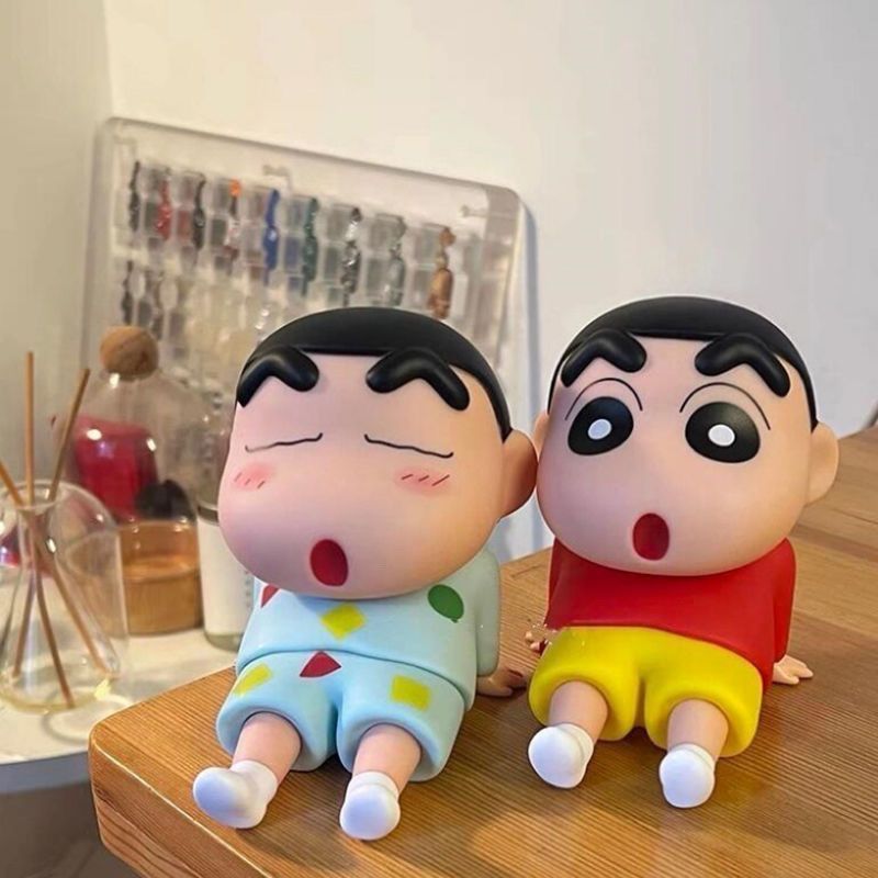 크레용신짱 일본 애니메이션 폰 홀더, 게으른 피규어,  - Phone Accessories Toys 리뷰 및 가격