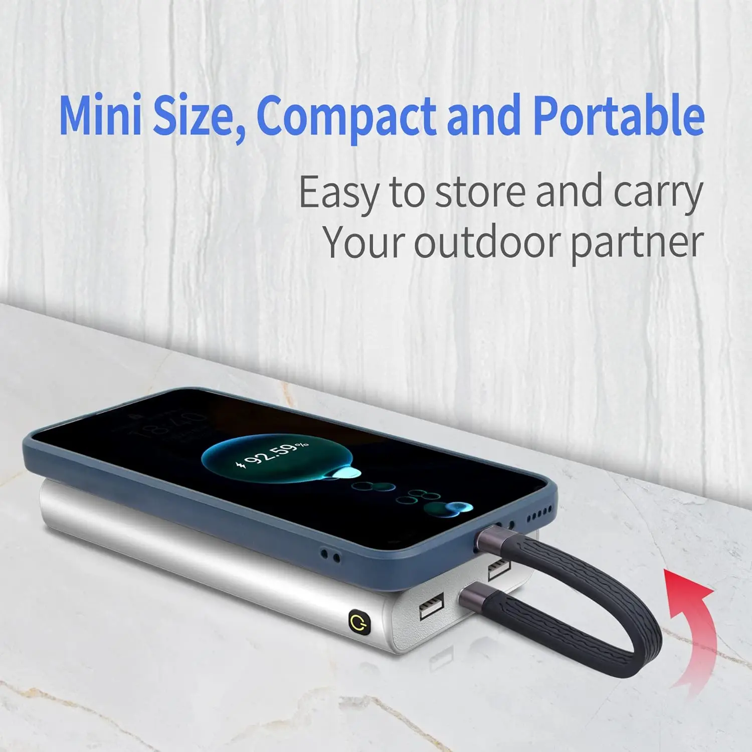 휴대용 Type-C USB4 40Gbps 데이터 케이블 - Power Bank Slim 리뷰 및 가격