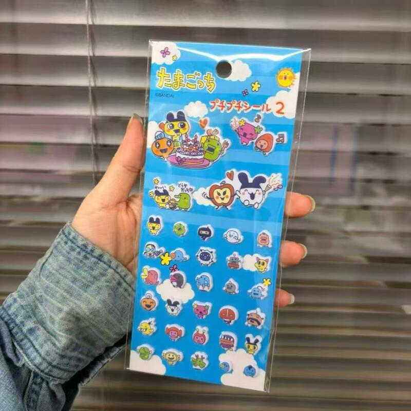 6Pcs Tamagotchi 만화 버블 스티커 창의력  - Phone Accessories Toys 리뷰 및 가격