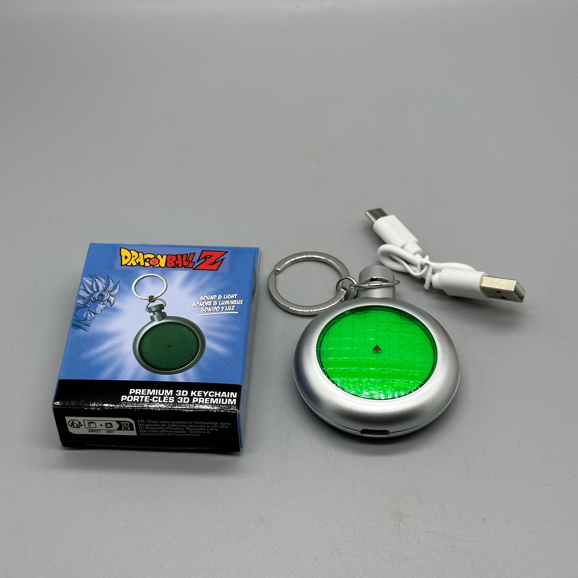 만화 드래곤 볼 레이더 키체인 usb 충전식 사운드 라 - Phone Accessories Toys 리뷰 및 가격